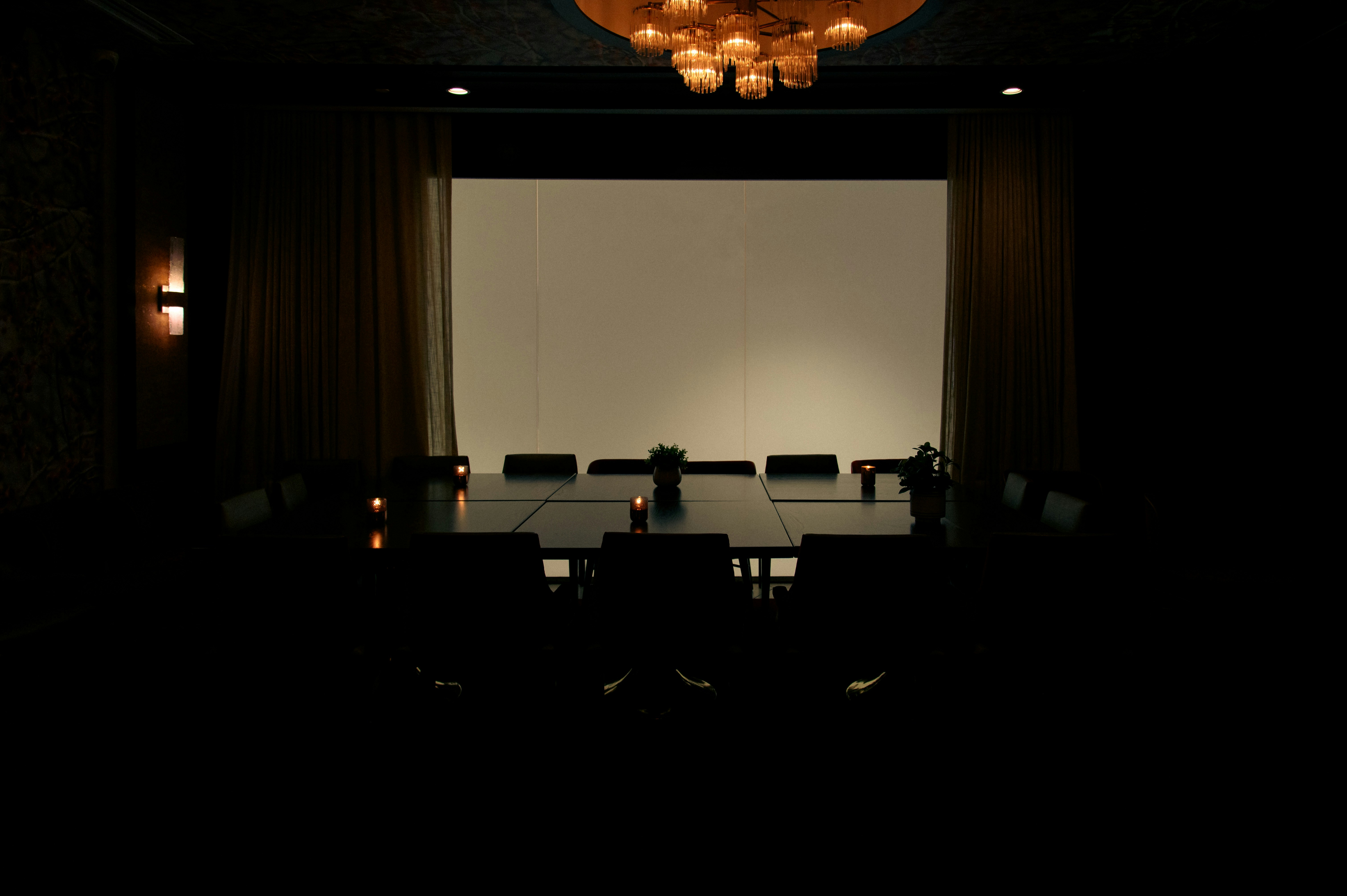 Elegant banquet space