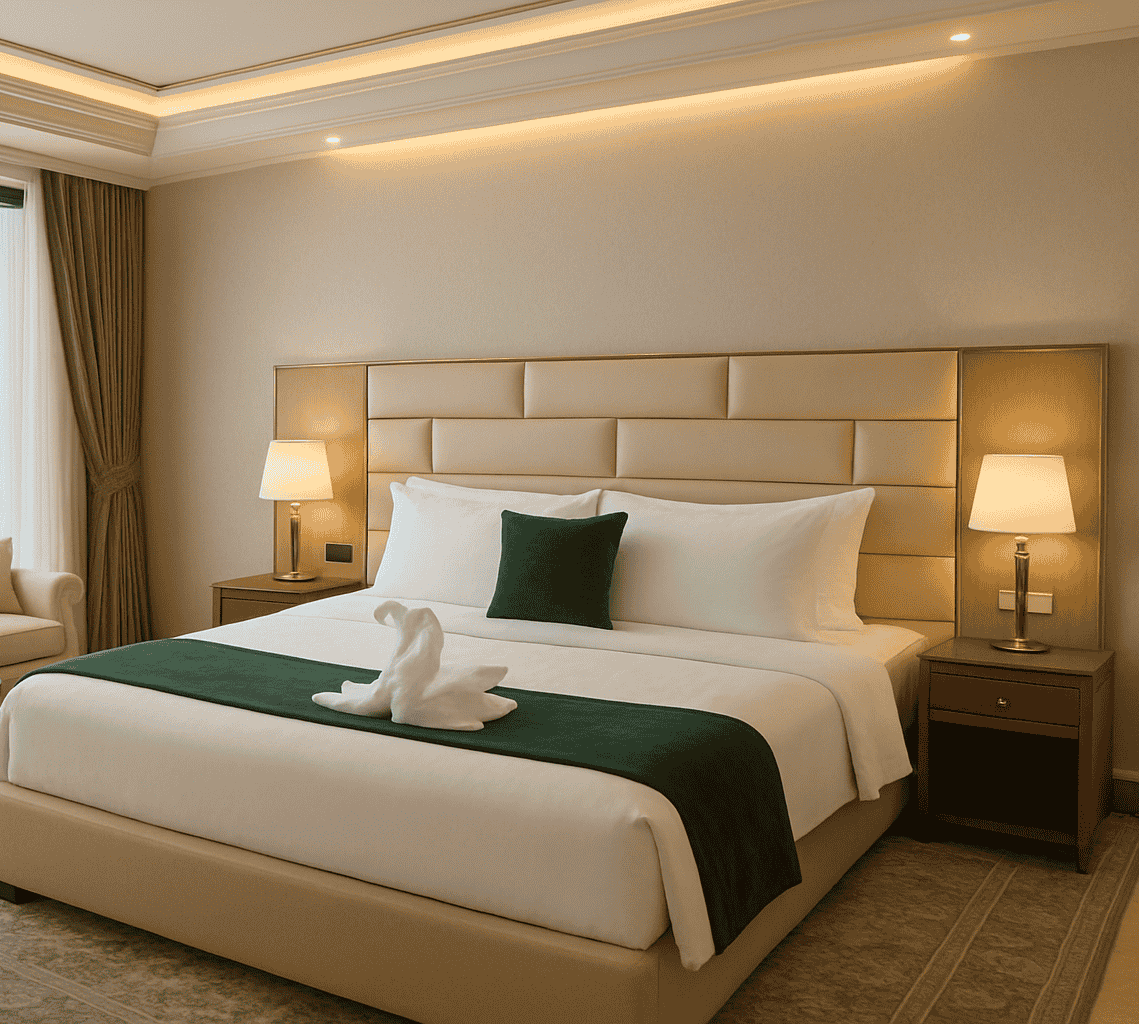 King Room with comfortable bedding