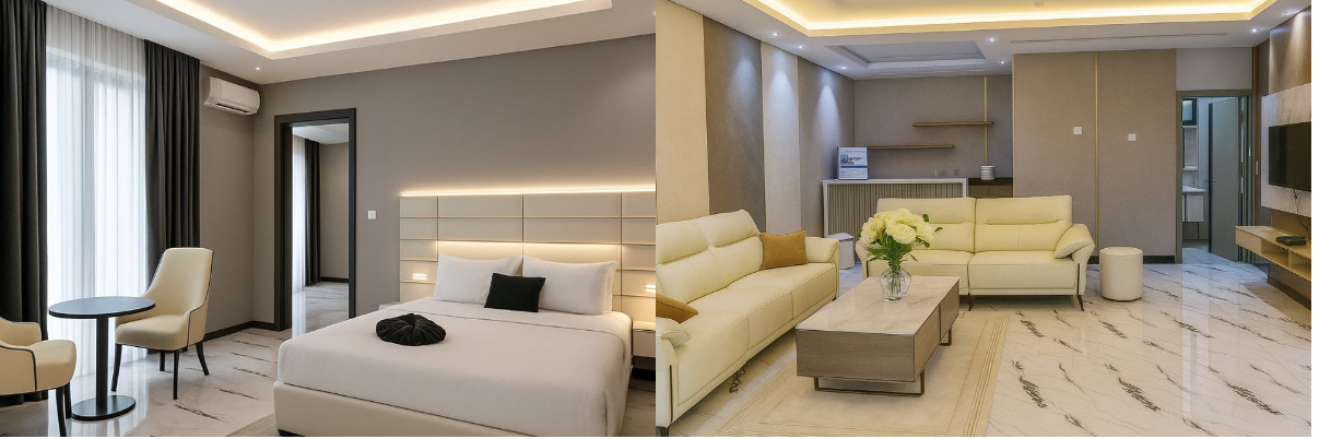 Presidential Suite Room with luxury amenities